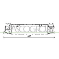 BM123N001 PRASCO Интеркулер