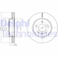BG4343C DELPHI Гальмівний диск