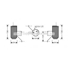 AUD210 AVA QUALITY COOLING Осушувач кондиціонера