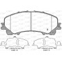 BPA1407.12 OPEN PARTS КомплеК т гальмівних колодок, дискове гальмо