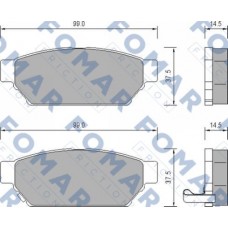 FO 652781 FOMAR Friction КомплеК т гальмівних колодок, дискове гальмо