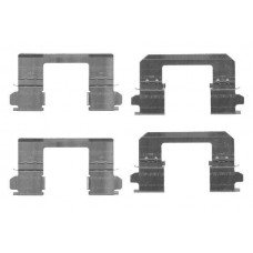 1 987 474 461 BOSCH Комплектуючі колодки дискового гальма