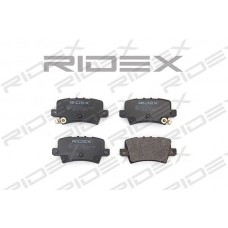 402B0149 RIDEX Комплект гальмівних колодок дисковий гальм