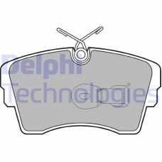 LP603 DELPHI Комплект гальмівних колодок дисковий гальм