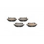 KBP-9009 KAVO PARTS Комплект гальмівних колодок дисковий гальм