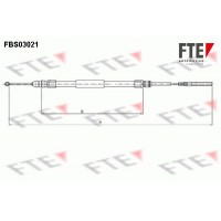 9250110 FTE Тросик, cтояночный тормоз