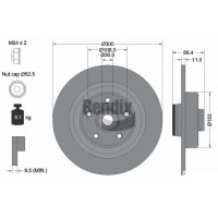 BDS1383 BENDIX Braking Гальмівний диск