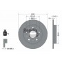BDS2107 BENDIX Braking Гальмівний диск