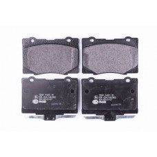 8DB 355 019-571 HELLA Комплект гальмівних колодок дисковий гальм