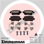 23417.150.1 ZIMMERMANN Комплект гальмівних колодок дисковий гальм