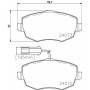 8DB 355 012-861 HELLA PAGID Комплект гальмівних колодок дисковий гальм