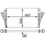 CI 21 000S MAHLE Интеркулер