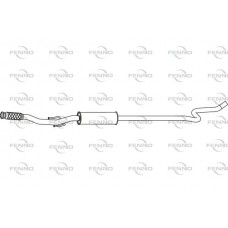 P46032 FENNO Середній глушник вихлопних газів