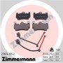 23694.165.2 ZIMMERMANN Комплект гальмівних колодок дисковий гальм