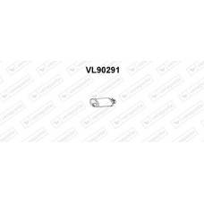 VL90291 VENEPORTE Глушник вихлопних газів кінцевий