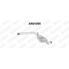 AR01095 VENEPORTE Предглушник вихлопних газів