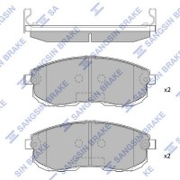 SP1107-FA Hi-Q Комплект гальмівних колодок дисковий гальм