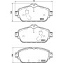 8DB 355 021-541 HELLA Комплект гальмівних колодок дисковий гальм