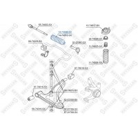 14-74009-SX STELLOX Пильник рульове управління