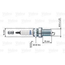 246917 VALEO Свічка запалювання