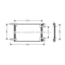 FT5248 AVA QUALITY COOLING Конденсатор кондиціонера