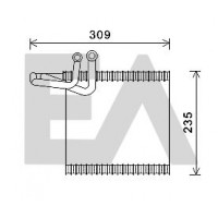 43B22023 EACLIMA Випарник кондиціонера