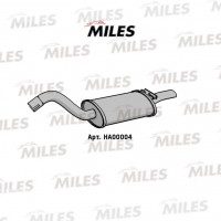 HA00004 MILES Глушник вихлопних газів кінцевий