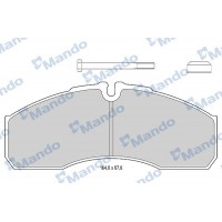 MBF015993 MANDO Комплект гальмівних колодок дисковий гальм