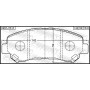 0201-T31F FEBEST Комплект гальмівних колодок дисковий гальм