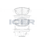 181809-203 ICER Комплект гальмівних колодок дисковий гальм