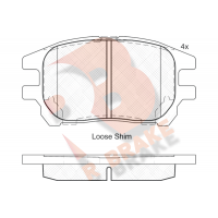 RB2107 R BRAKE КомплеК т гальмівних колодок, дискове гальмо