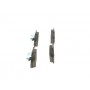 0 986 494 801 BOSCH Комплект гальмівних колодок дисковий гальм