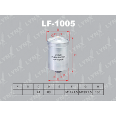 LF-1005 LYNXauto Паливний фільтр