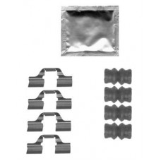 8DZ 355 205-361 HELLA Комплектуючі колодки дискового гальма