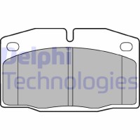 LP415 DELPHI Комплект гальмівних колодок дисковий гальм