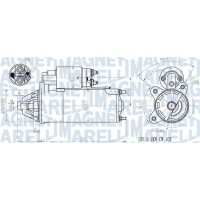 063720613010 MAGNETI MARELLI Стартер