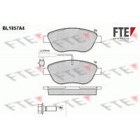BL1857A4 FTE Комплект гальмівних колодок дисковий гальм