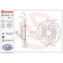 09.9167.1X BREMBO Гальмівний диск