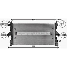 CN2321 AVA QUALITY COOLING Радіатор охолодження двигуна