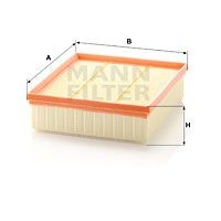 C 25 122 MANN-FILTER Повітряний фільтр