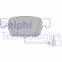 LP3219 DELPHI Комплект гальмівних колодок дисковий гальм