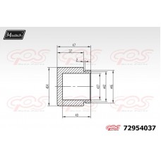 72954037 MAXTECH Поршень корпус скоби гальма