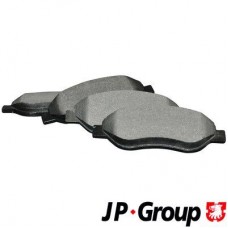 1263603710 JP GROUP Комплект гальмівних колодок дисковий гальм