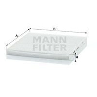 CU 2435 MANN-FILTER Фільтр повітря у внутрішньому просторі
