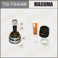 TO-72A48 MASUMA Шарнирный комплект, Привідний вал