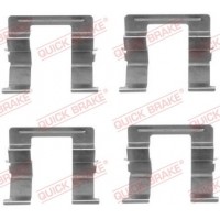 109-1605 QUICK BRAKE Комплектуючі колодки дискового гальма
