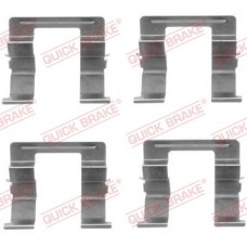 109-1605 QUICK BRAKE Комплектуючі колодки дискового гальма