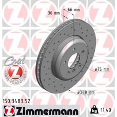 150.3483.52 ZIMMERMANN Гальмівний диск