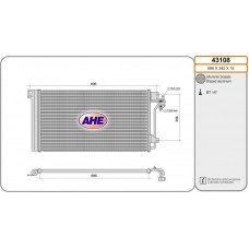 43108 AHE Конденсатор кондиціонера