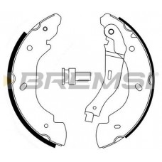 GF0240 BREMSI Комплект гальмівних колодок